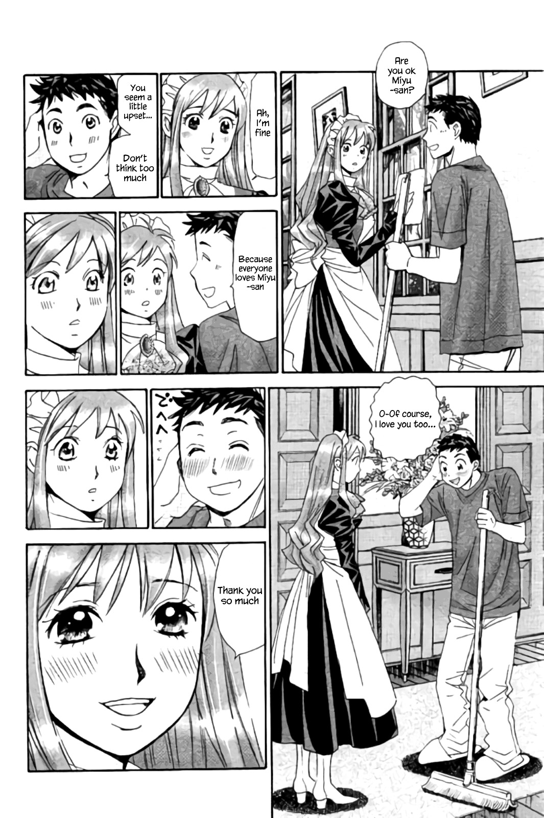 Hachi Ichi Chapter 38 page 6 - Chapter 38: Dripping wet panic