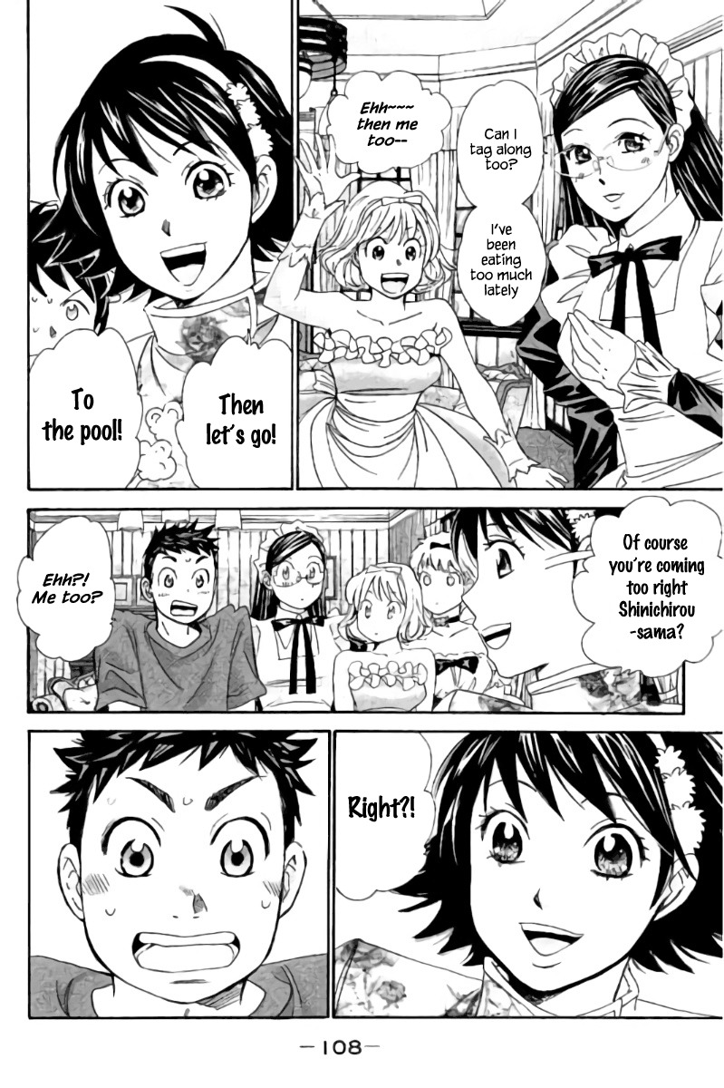 Hachi Ichi Chapter 38 page 8 - Chapter 38: Dripping wet panic
