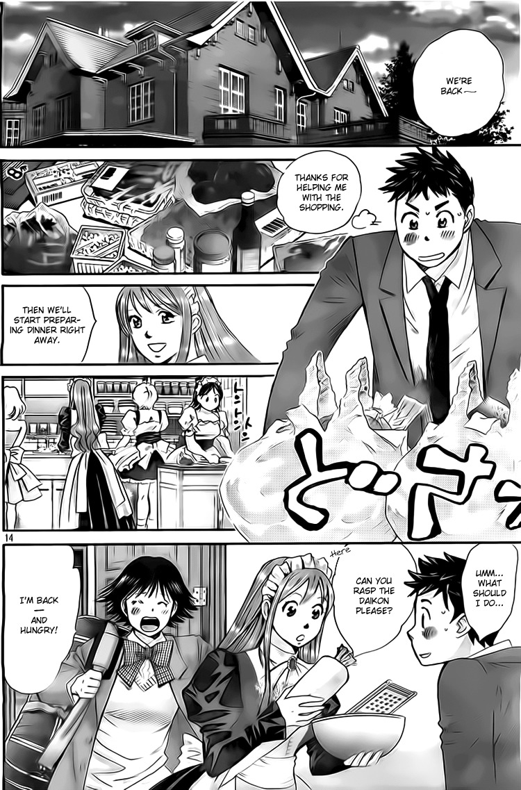 Hachi Ichi Chapter 5 page 14 - Chapter 5: The transfer student is a bride candidate