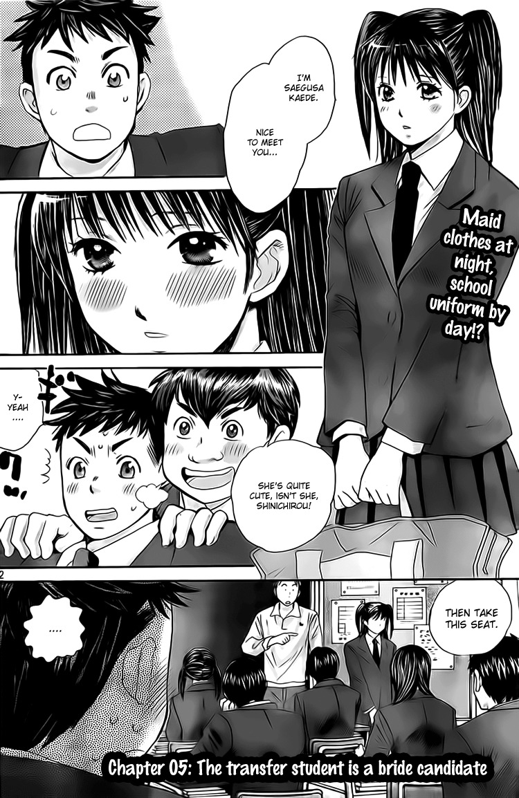 Hachi Ichi Chapter 5 page 2 - Chapter 5: The transfer student is a bride candidate