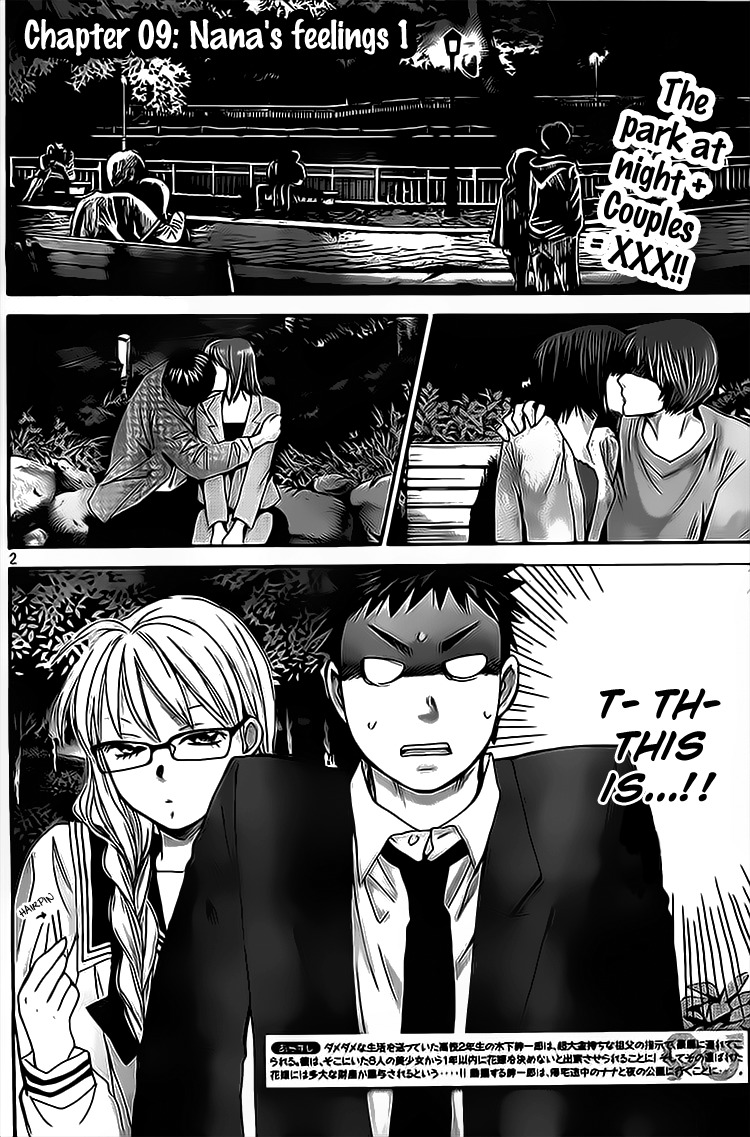 Hachi Ichi Chapter 9 page 2 - Chapter 9: Nana's feelings (1)