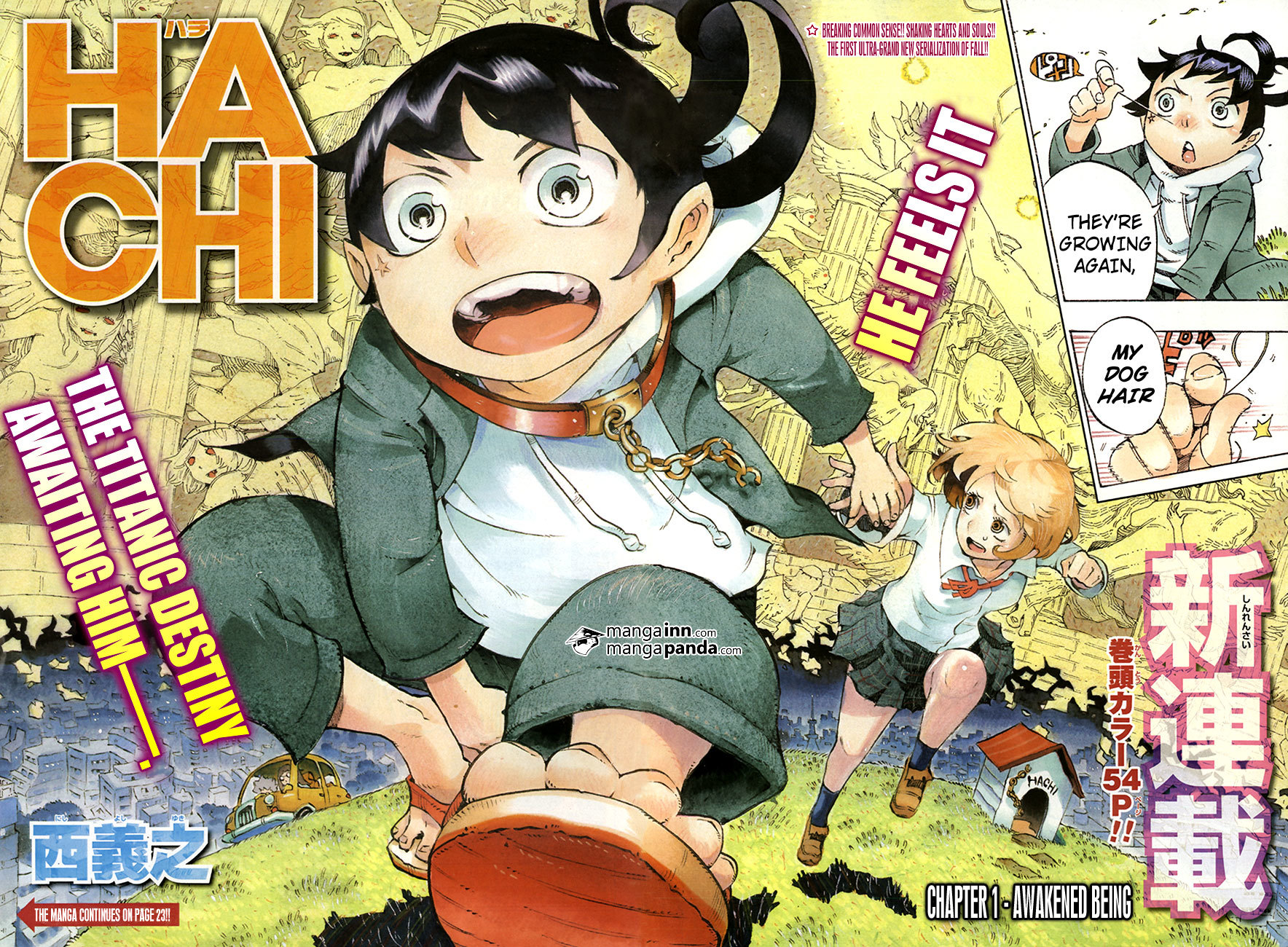 Hachi (NISHI Yoshiyuki) Chapter 1 page 3 - Chapter 1