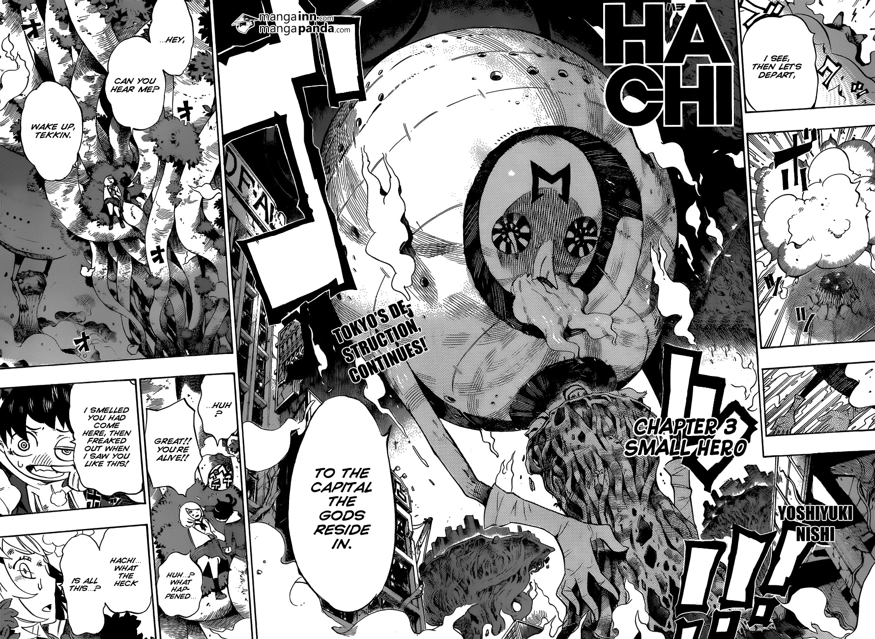 Hachi (NISHI Yoshiyuki) Chapter 3 page 2 - Chapter 3