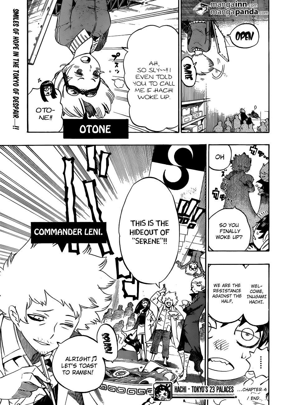 Hachi (NISHI Yoshiyuki) Chapter 4 page 18 - Chapter 4
