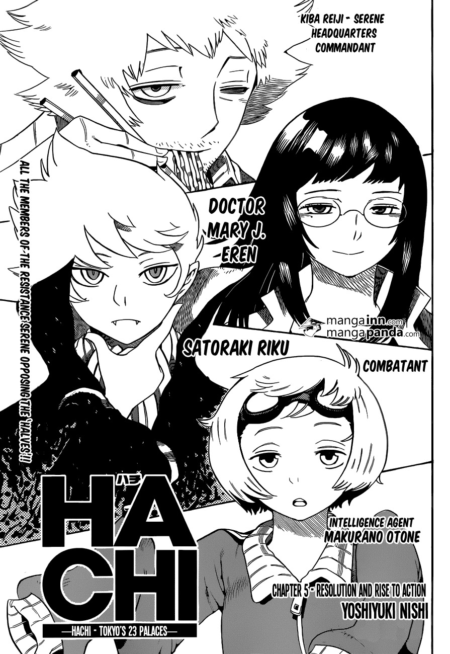 Hachi (NISHI Yoshiyuki) Chapter 5 page 1 - Chapter 5