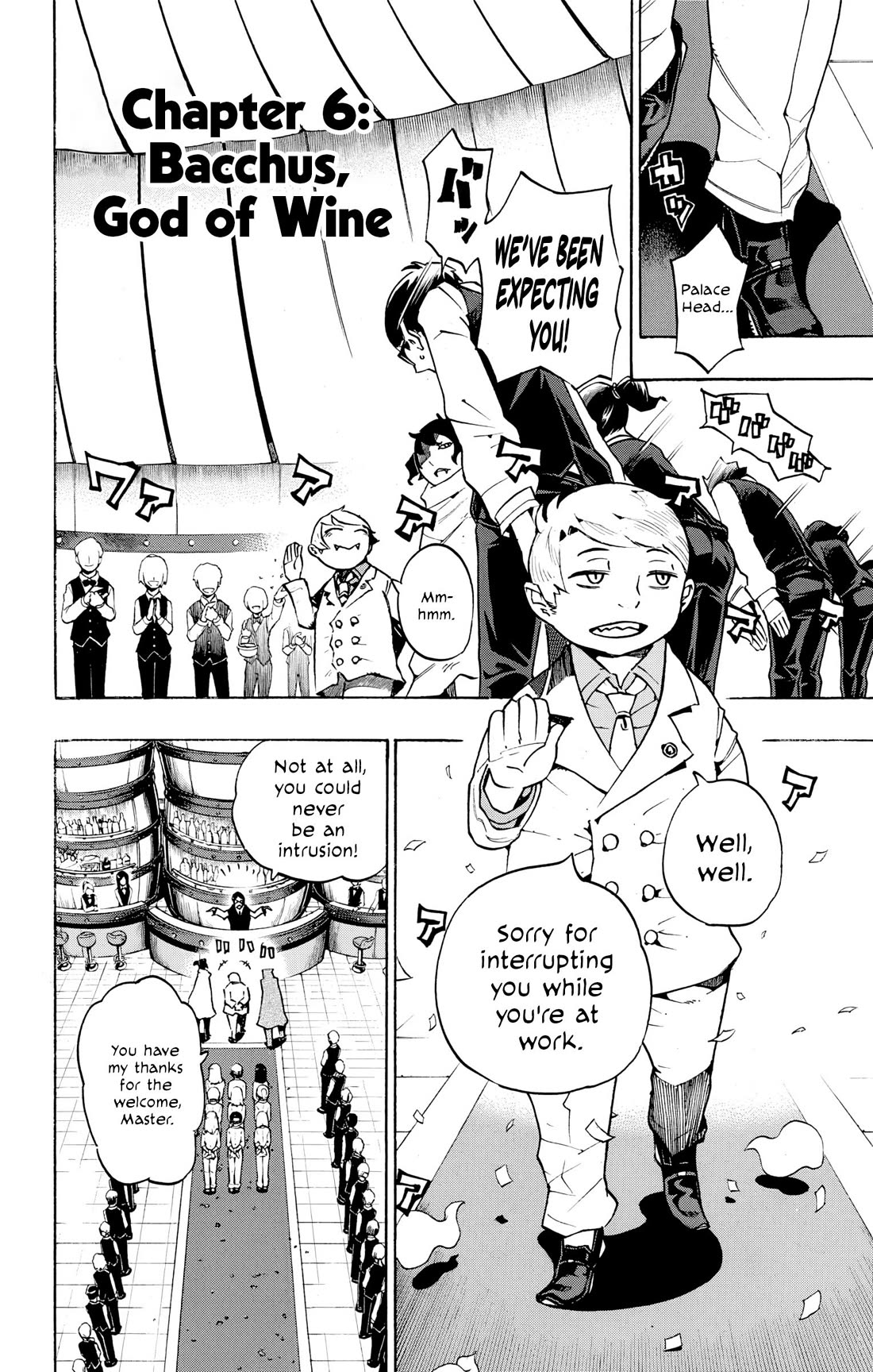 Hachi (NISHI Yoshiyuki) Chapter 6 page 3 - Chapter 6: Bacchus, God of Wine