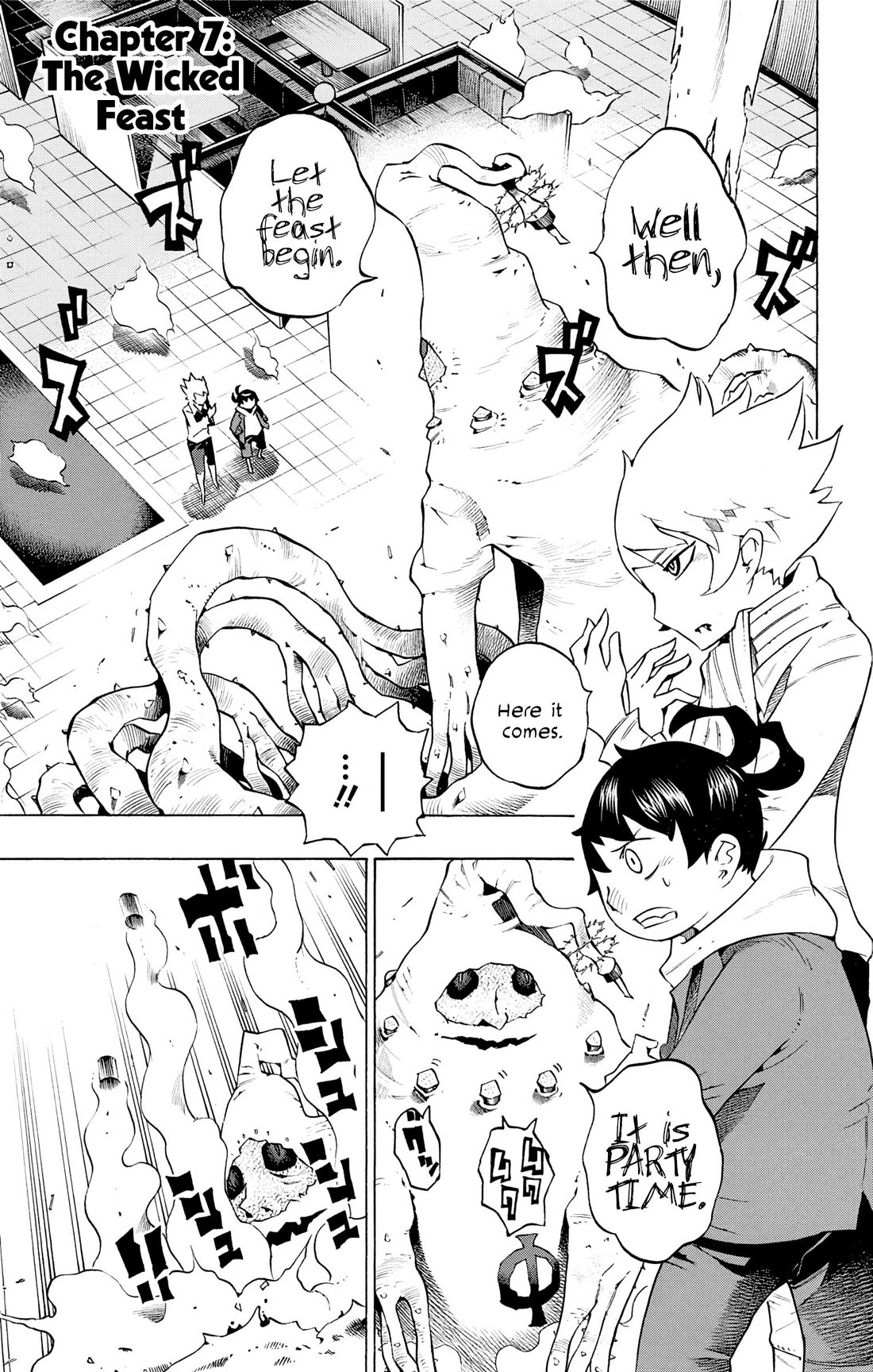 Hachi (NISHI Yoshiyuki) Chapter 7 page 2 - Chapter 7: The Wicked Feast