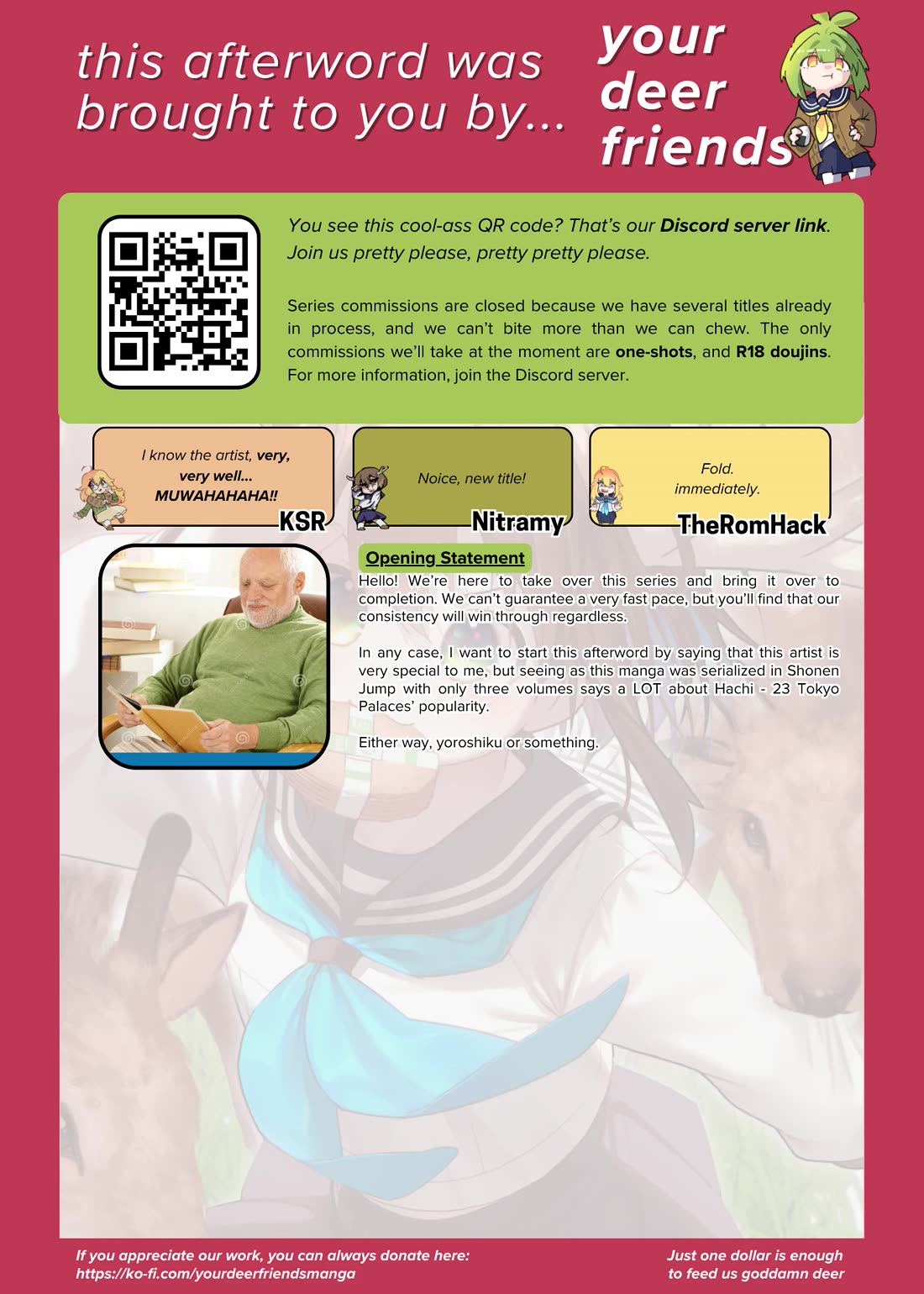 Hachi (NISHI Yoshiyuki) Chapter 7 page 23 - Chapter 7: The Wicked Feast