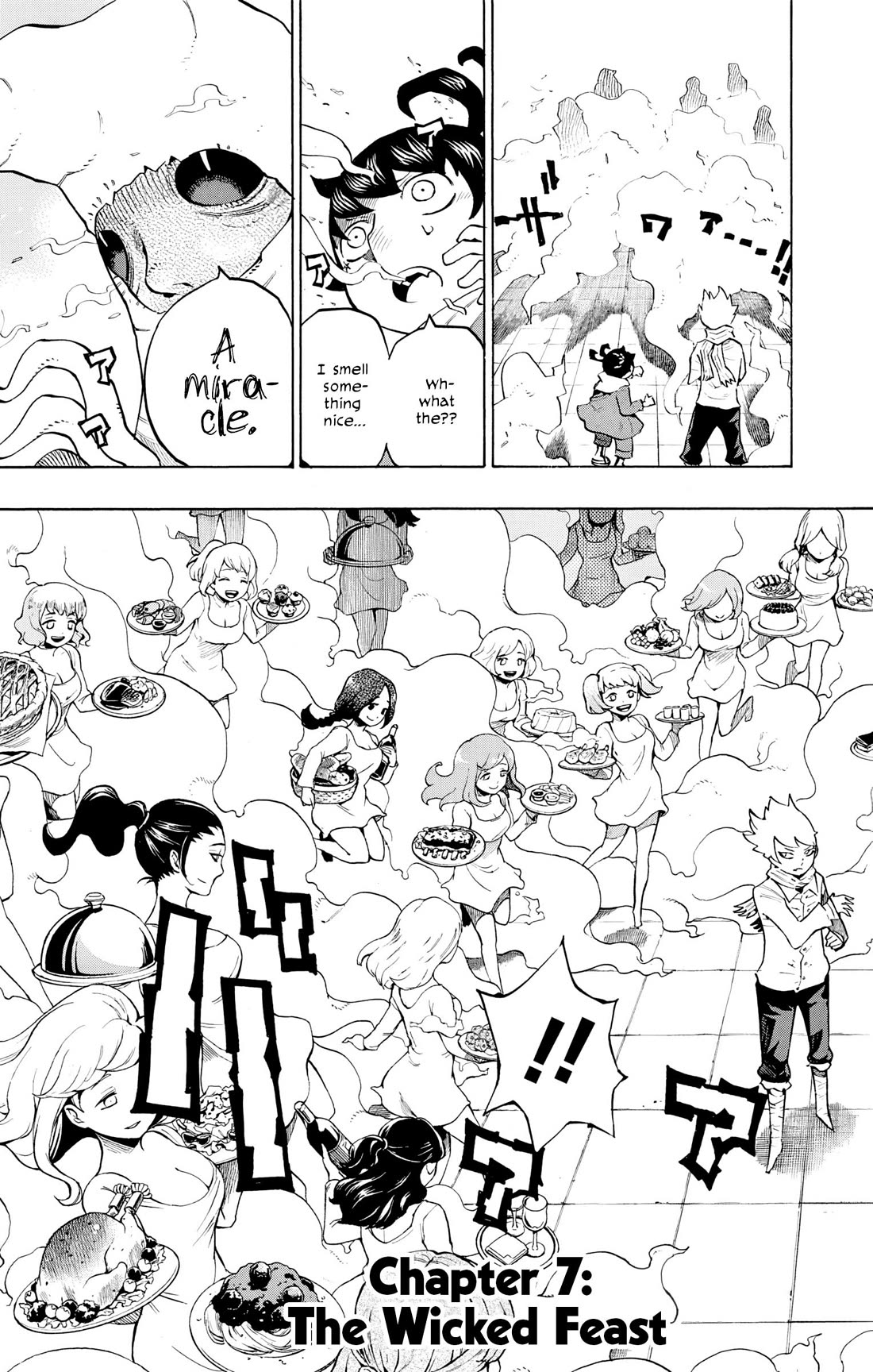 Hachi (NISHI Yoshiyuki) Chapter 7 page 4 - Chapter 7: The Wicked Feast
