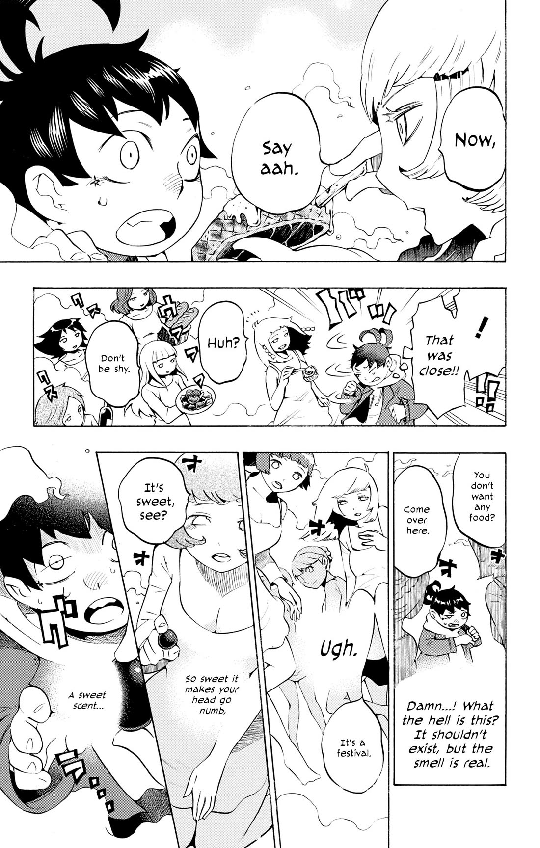 Hachi (NISHI Yoshiyuki) Chapter 7 page 6 - Chapter 7: The Wicked Feast