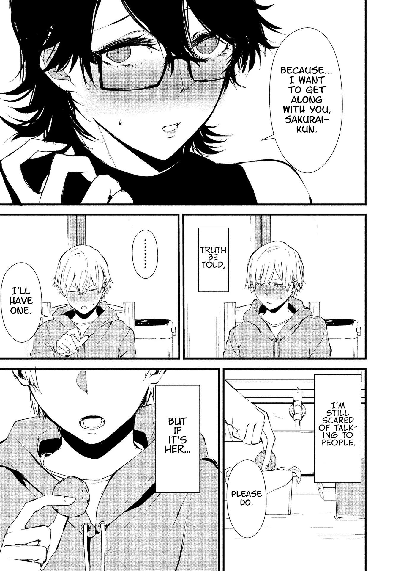 Hachigatsu Kokonoka Boku wa Kimi ni Kuwareru. Chapter 4 page 13 - Chapter 4