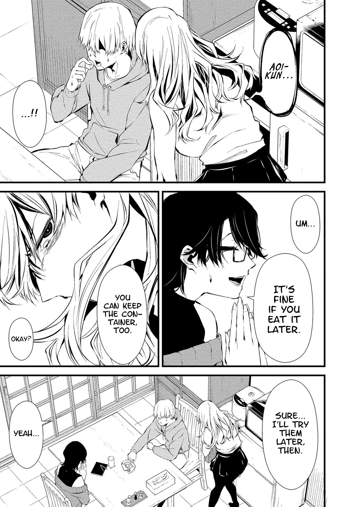 Hachigatsu Kokonoka Boku wa Kimi ni Kuwareru. Chapter 4 page 15 - Chapter 4