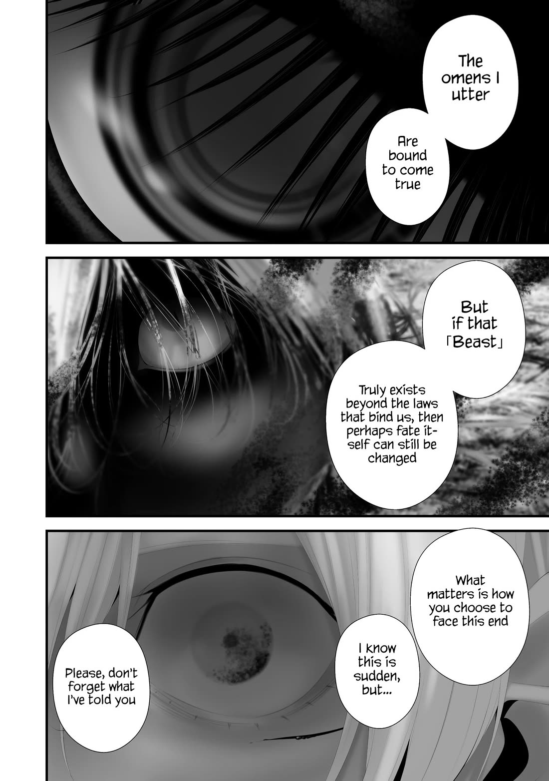 Hachigatsu Kokonoka Boku wa Kimi ni Kuwareru. Chapter 45 page 2 - Chapter 45