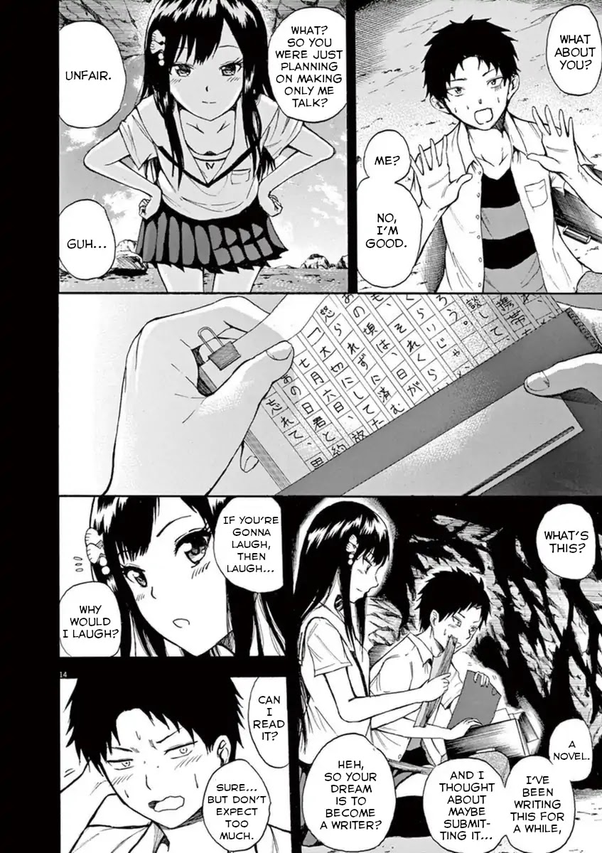 Hachigatsu no Ghost Chapter 3 page 13 - Chapter 3