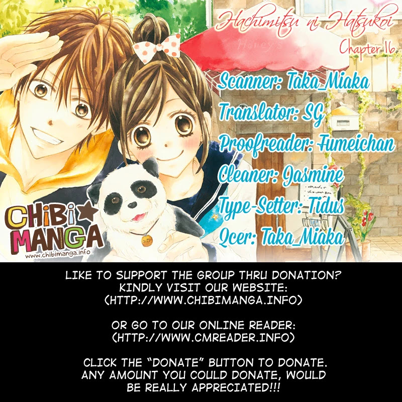 Hachimitsu ni Hatsukoi Chapter 16 page 1 - Chapter 16