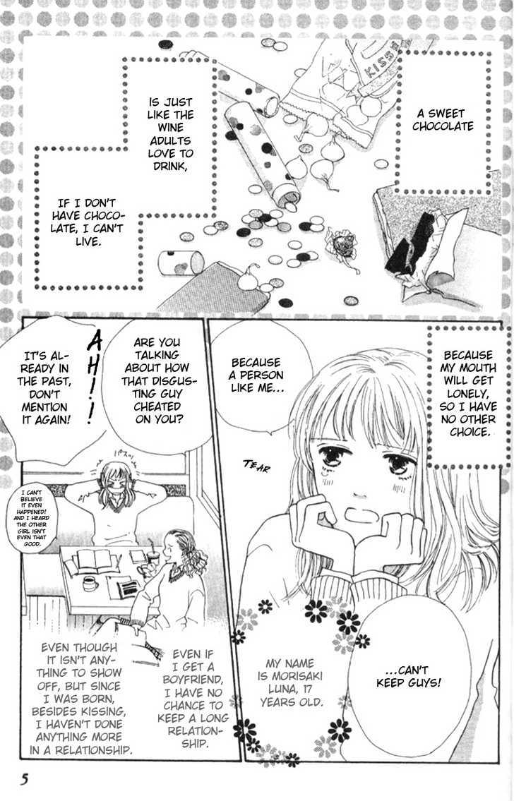 Hachimitsu Shounen Chapter 1 page 4 - Chapter 1 : Sweet Kiss