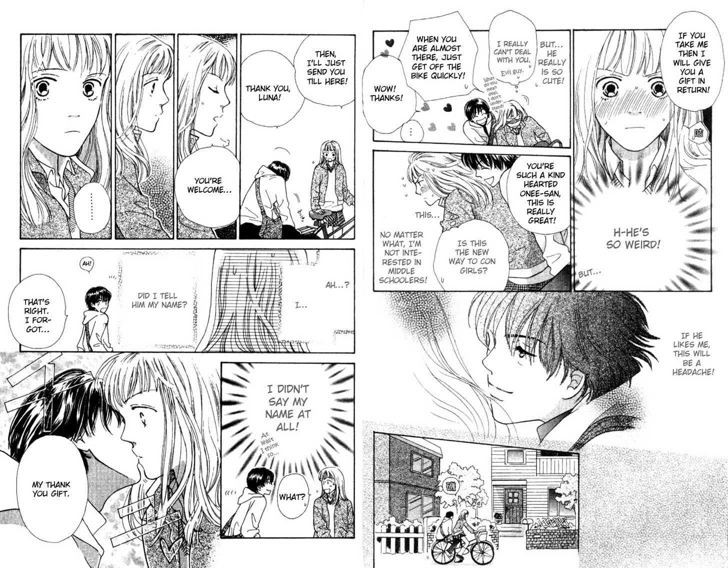 Hachimitsu Shounen Chapter 1 page 9 - Chapter 1 : Sweet Kiss