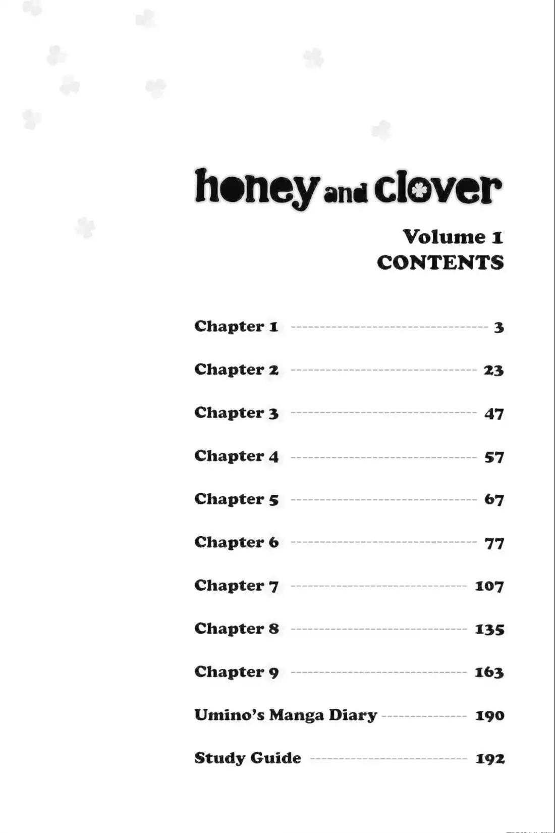 Hachimitsu to Clover Chapter 1 page 3 - Chapter 1