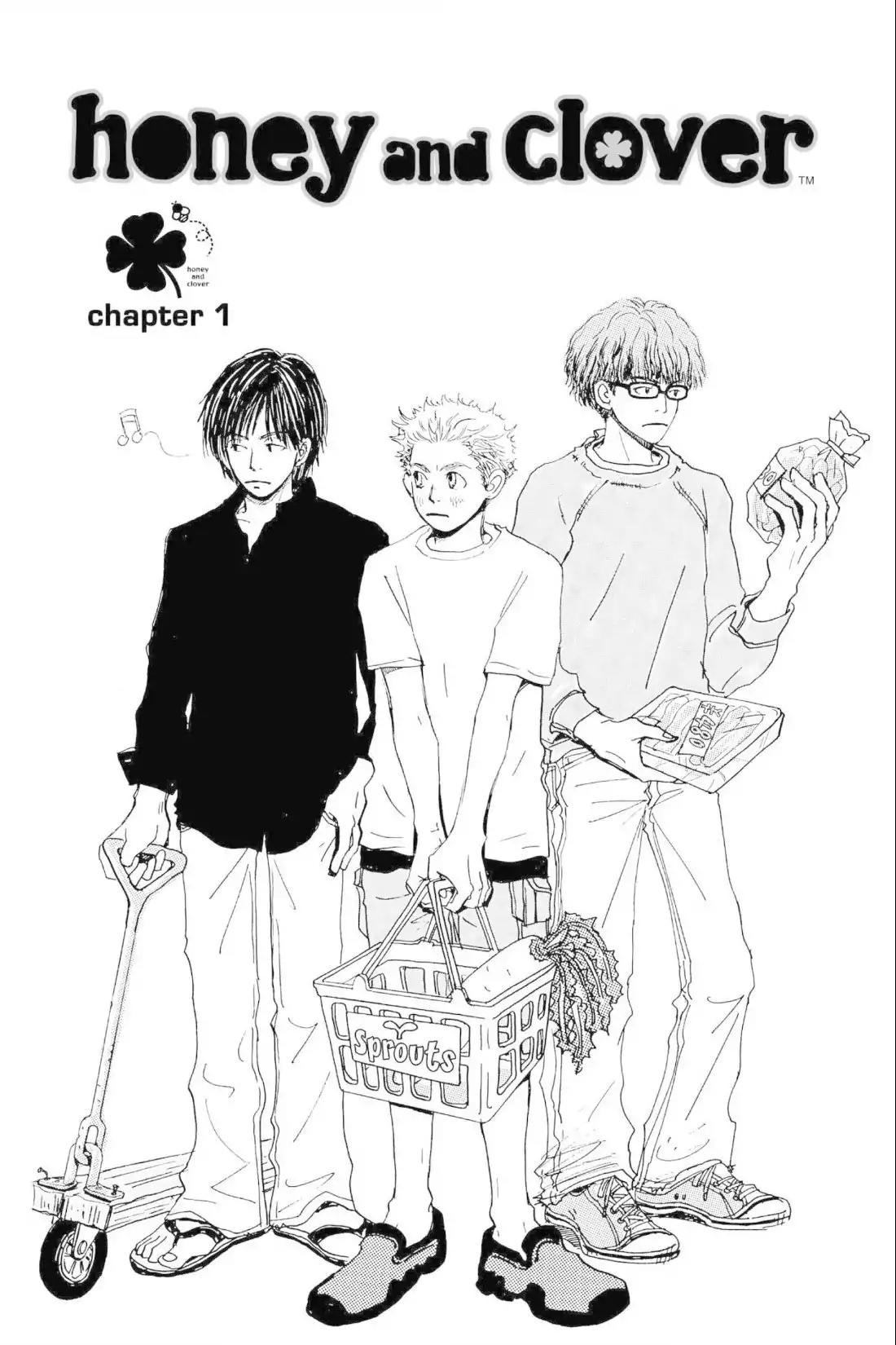 Hachimitsu to Clover Chapter 1 page 4 - Chapter 1