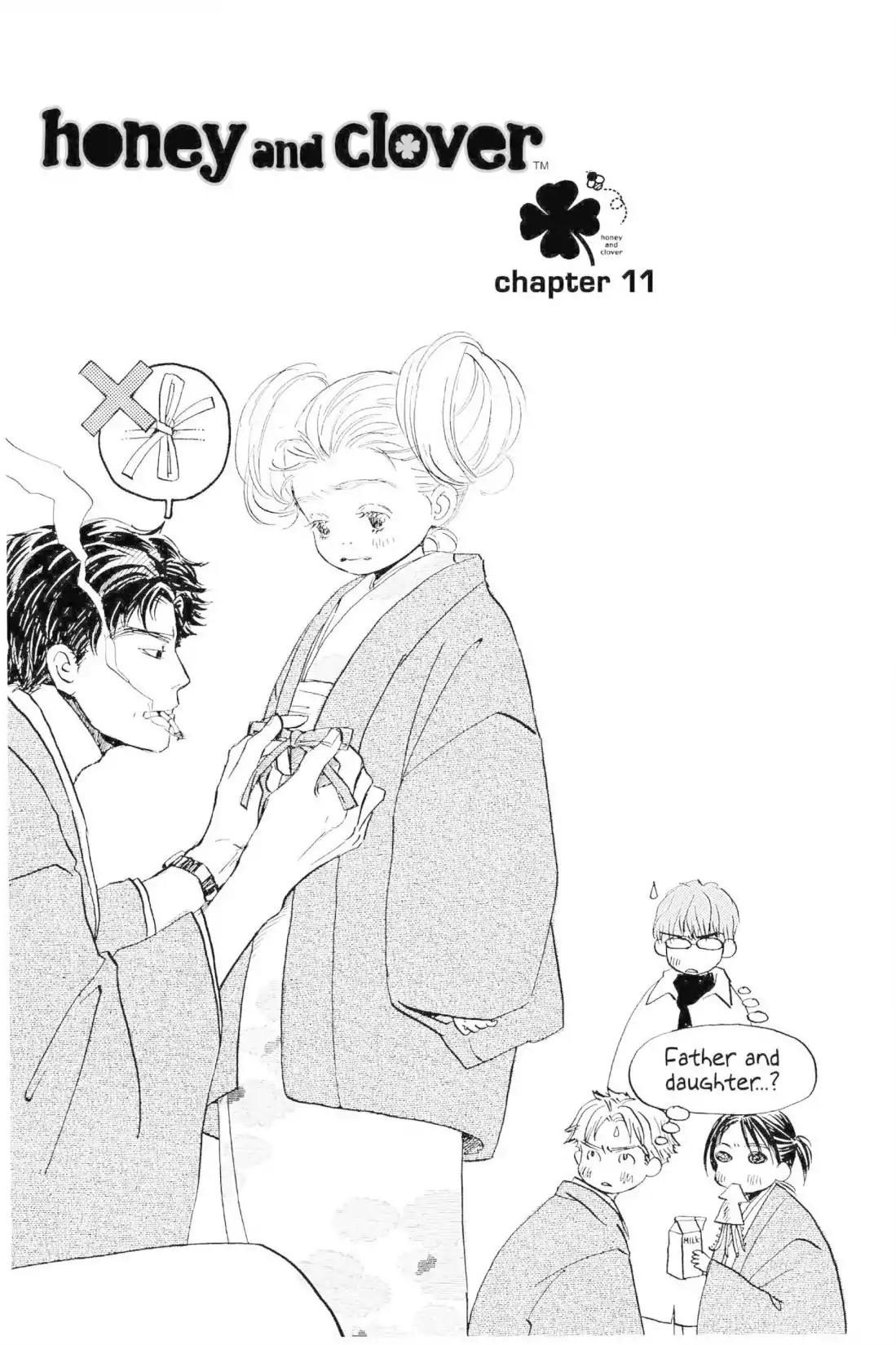 Hachimitsu to Clover Chapter 11 page 1 - Chapter 11