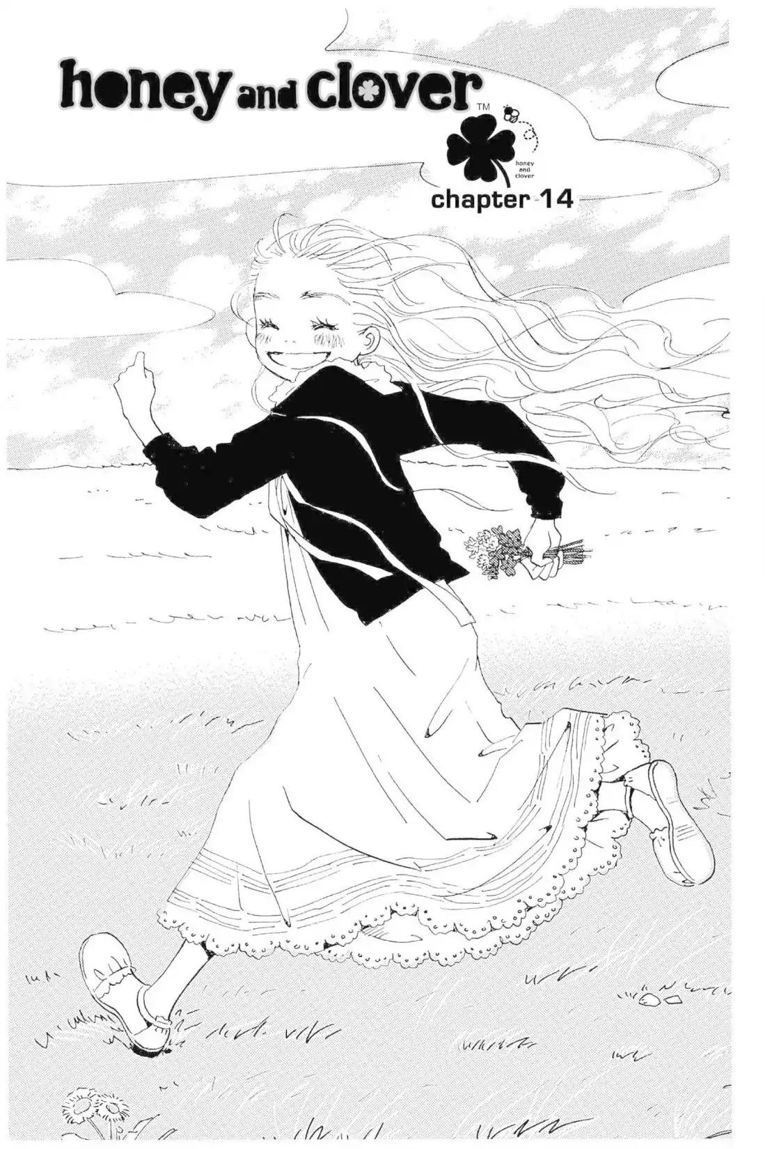 Hachimitsu to Clover Chapter 14 page 1 - Chapter 14