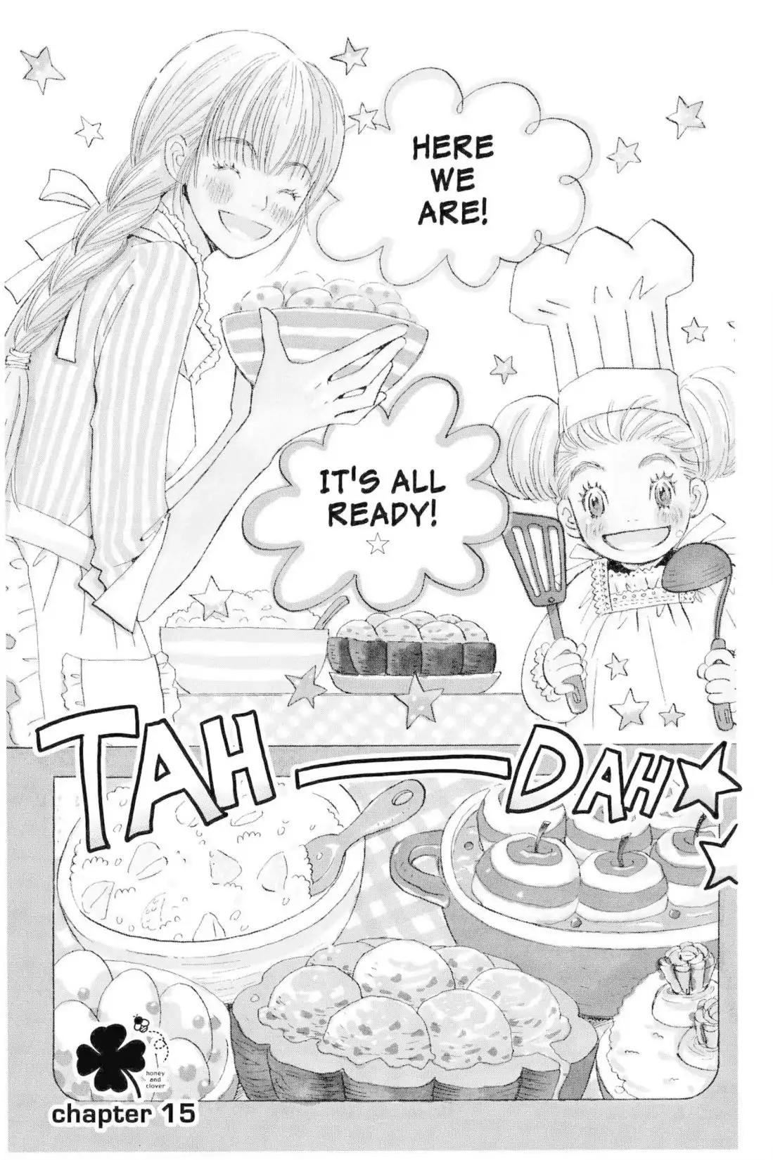 Hachimitsu to Clover Chapter 15 page 1 - Chapter 15