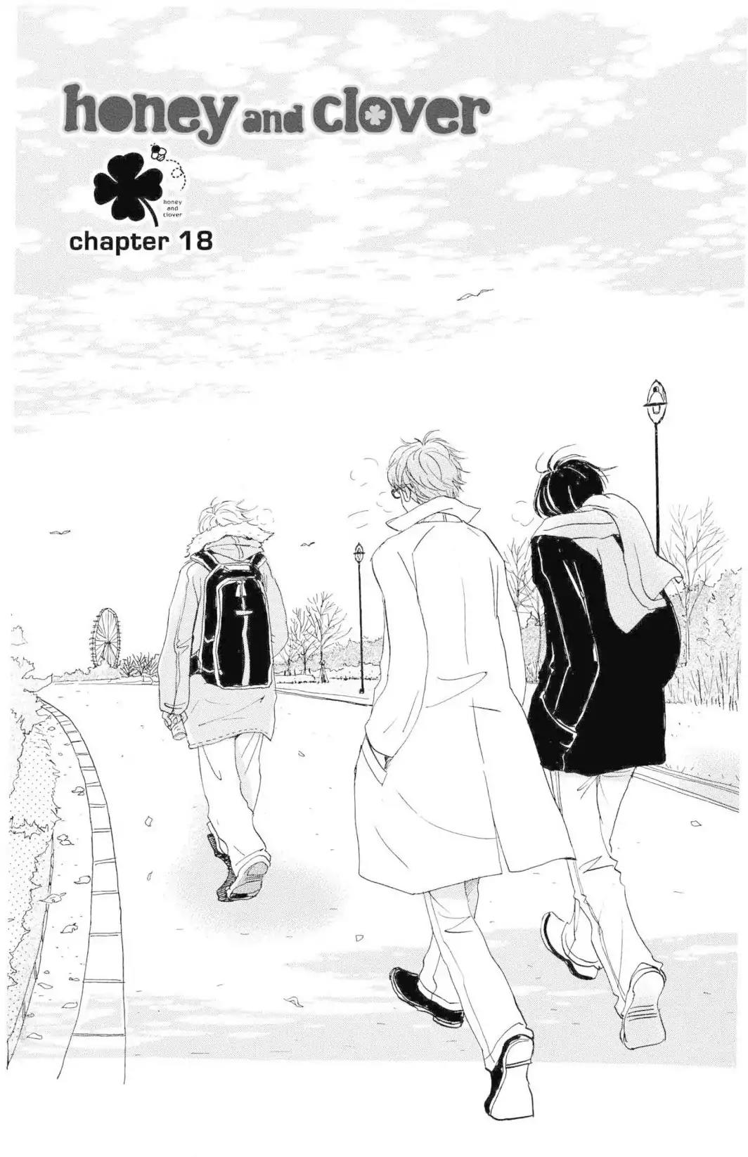 Hachimitsu to Clover Chapter 18 page 1 - Chapter 18