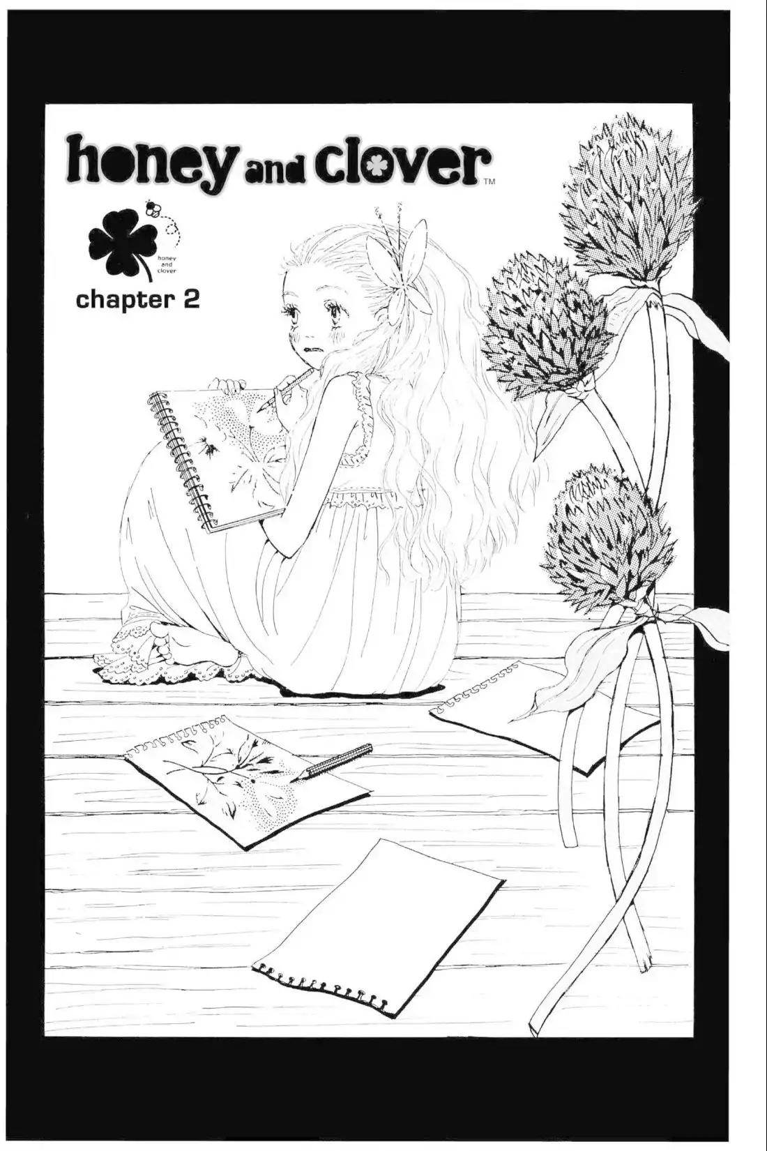 Hachimitsu to Clover Chapter 2 page 1 - Chapter 2