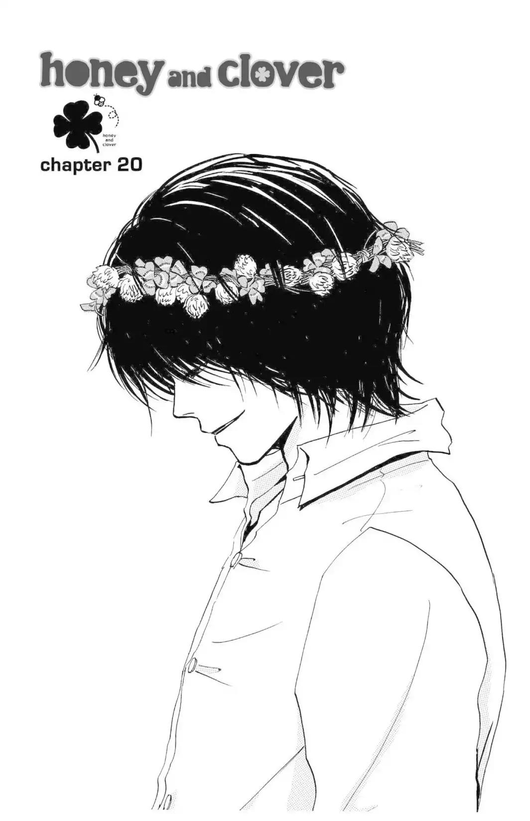 Hachimitsu to Clover Chapter 20 page 1 - Chapter 20