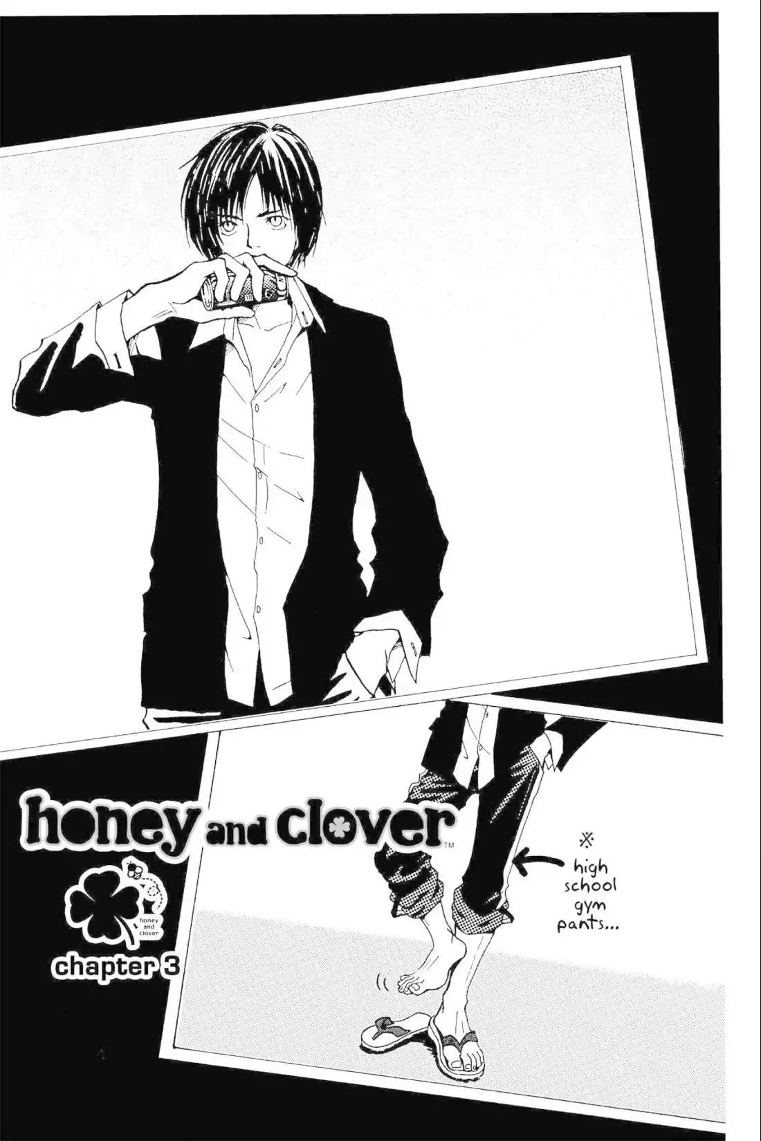 Hachimitsu to Clover Chapter 3 page 1 - Chapter 3