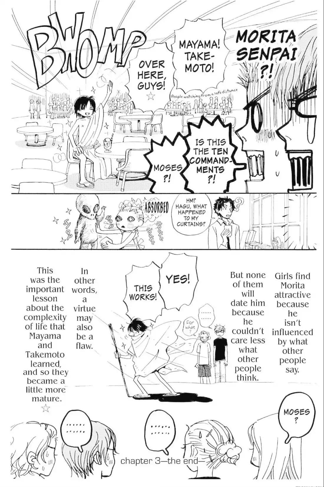 Hachimitsu to Clover Chapter 3 page 10 - Chapter 3