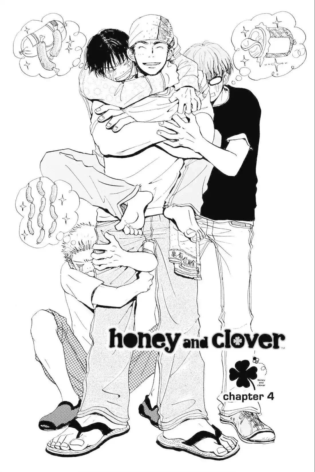 Hachimitsu to Clover Chapter 4 page 1 - Chapter 4