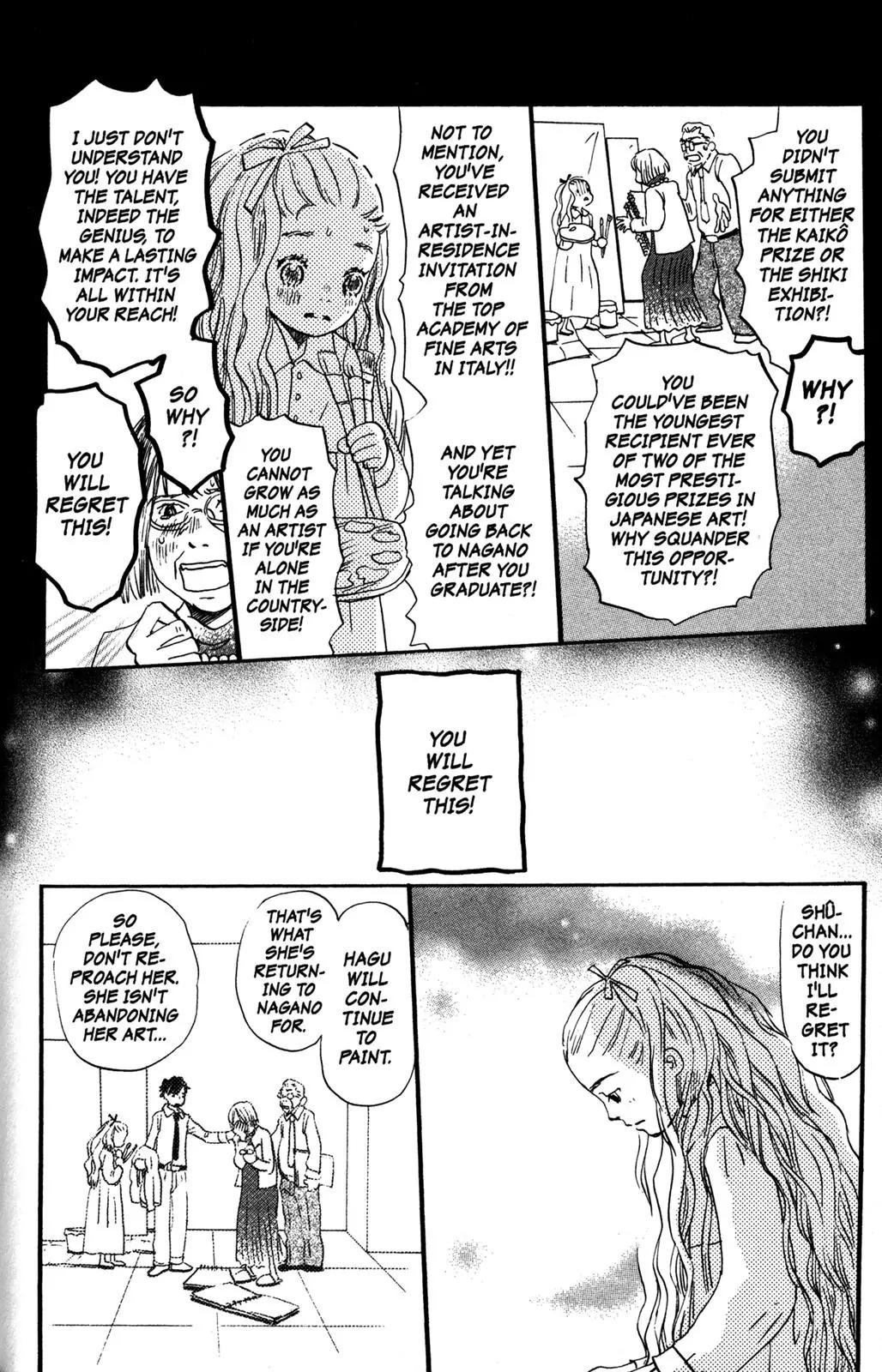 Hachimitsu to Clover Chapter 40 page 16 - Chapter 40