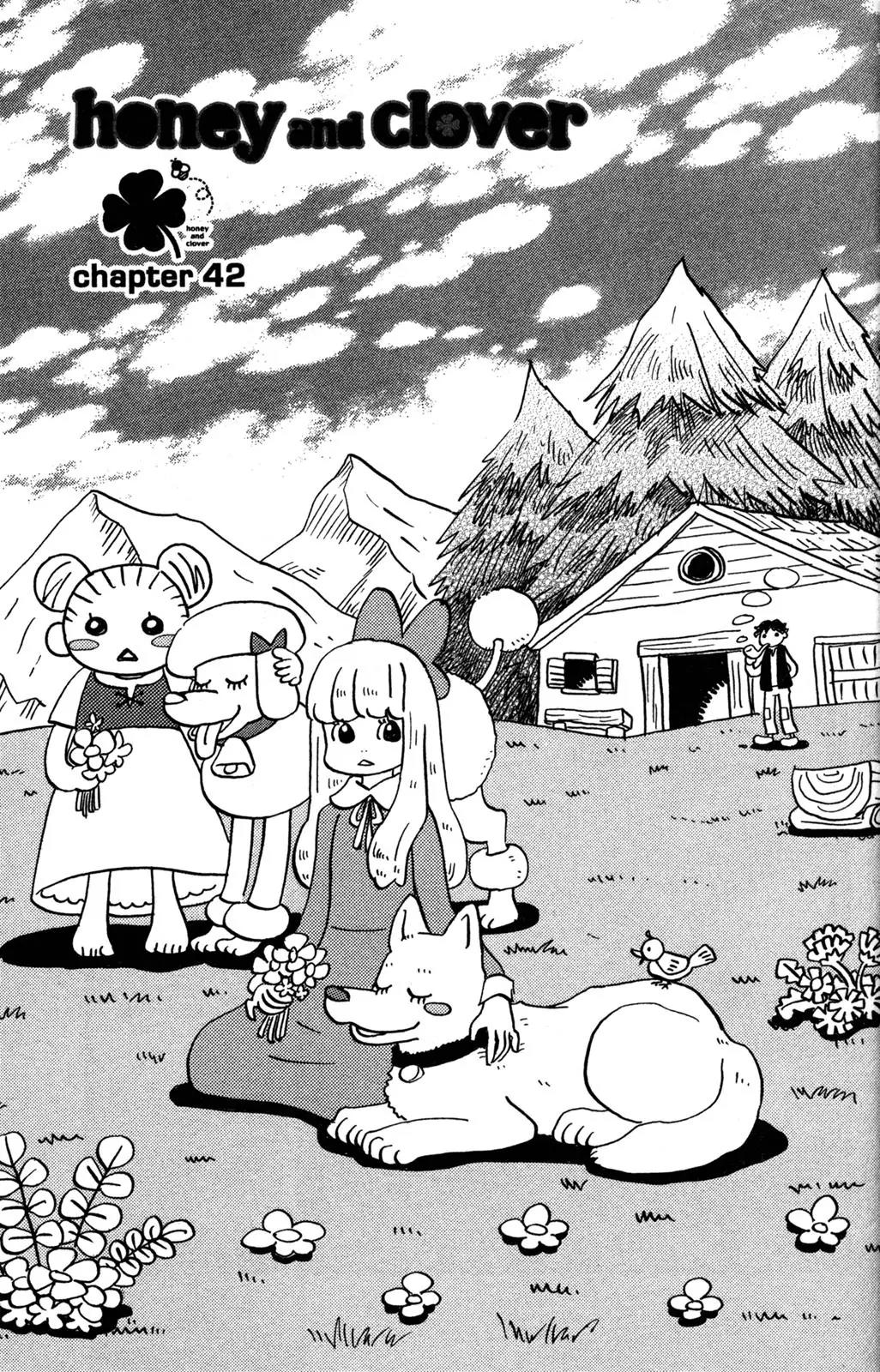 Hachimitsu to Clover Chapter 42 page 1 - Chapter 42