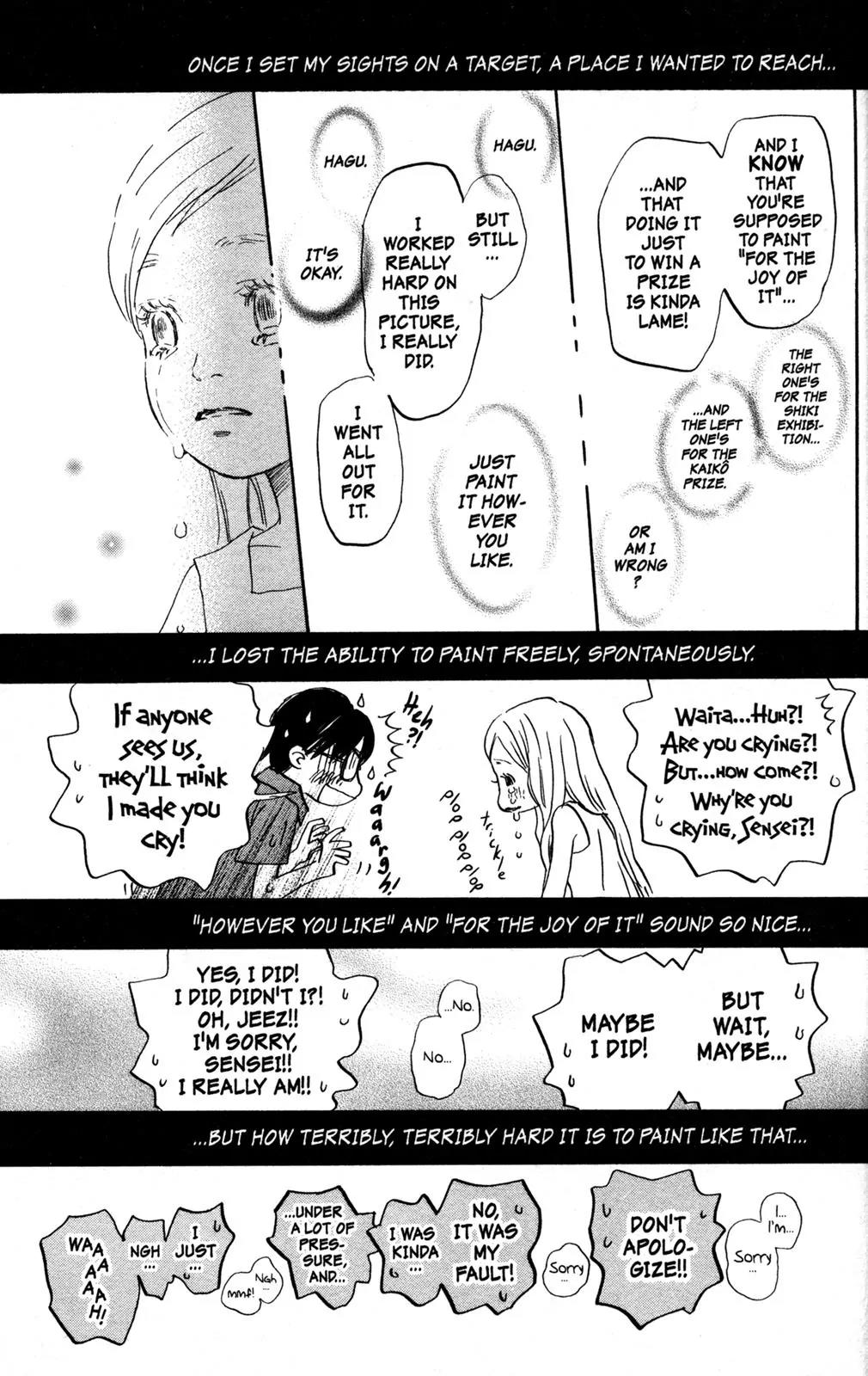 Hachimitsu to Clover Chapter 44 page 13 - Chapter 44