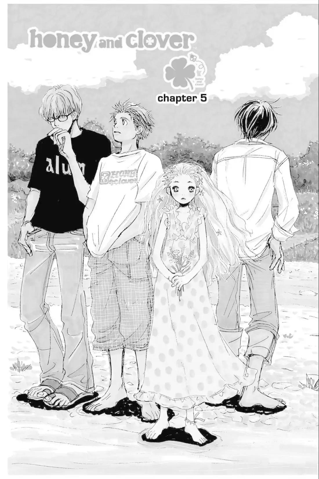 Hachimitsu to Clover Chapter 5 page 1 - Chapter 5