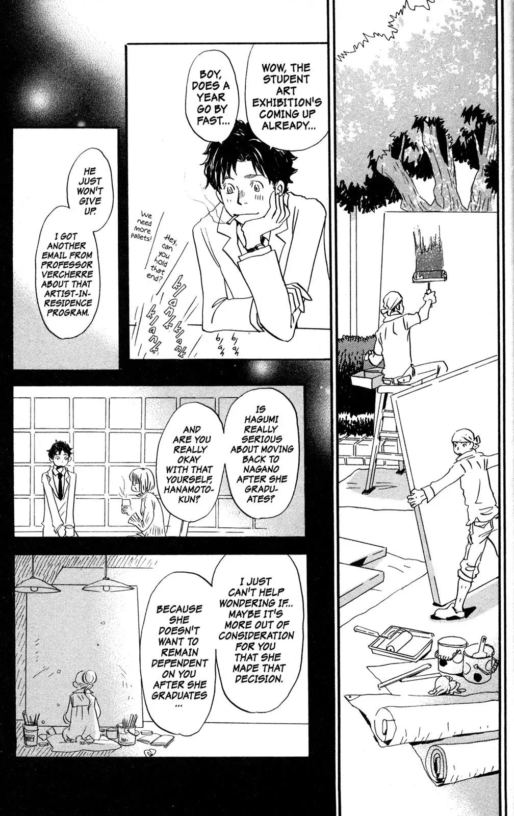 Hachimitsu to Clover Chapter 50 page 12 - Chapter 50