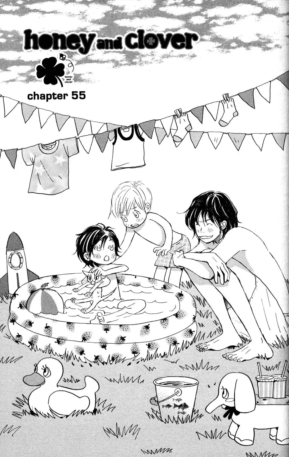 Hachimitsu to Clover Chapter 55 page 1 - Chapter 55