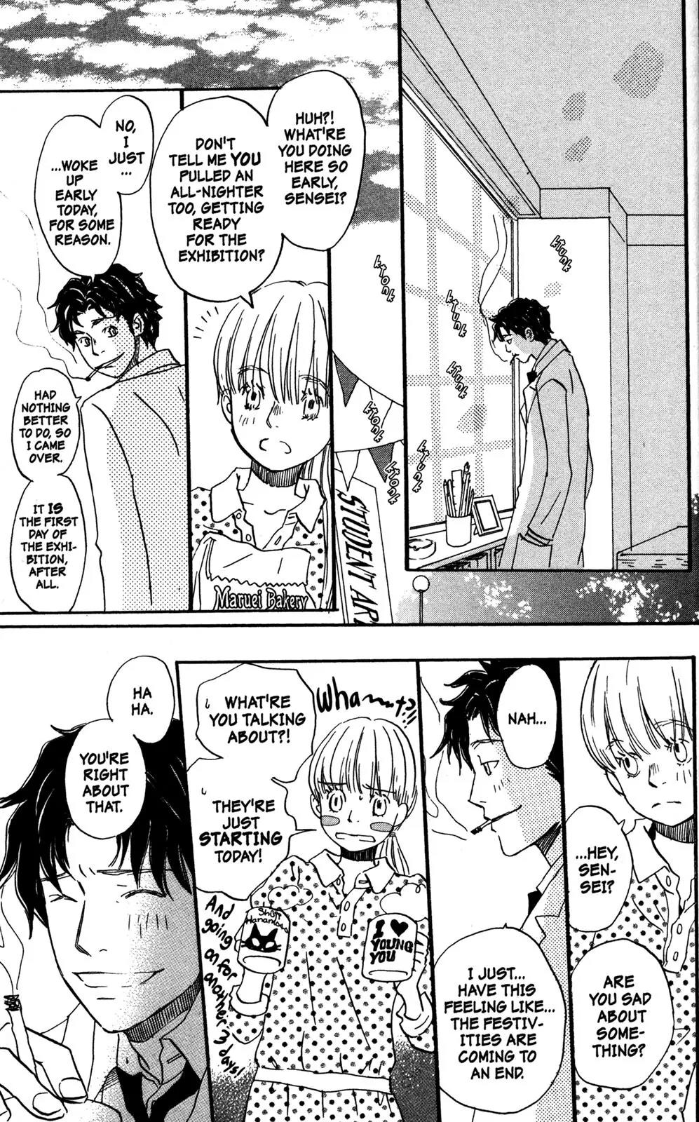 Hachimitsu to Clover Chapter 56 page 19 - Chapter 56