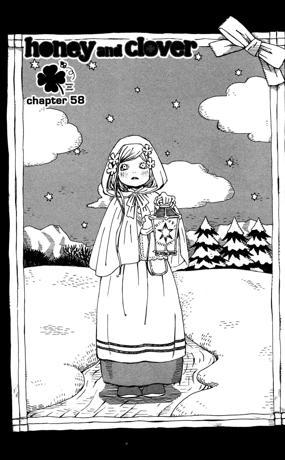 Hachimitsu to Clover Chapter 58 page 1 - Chapter 58