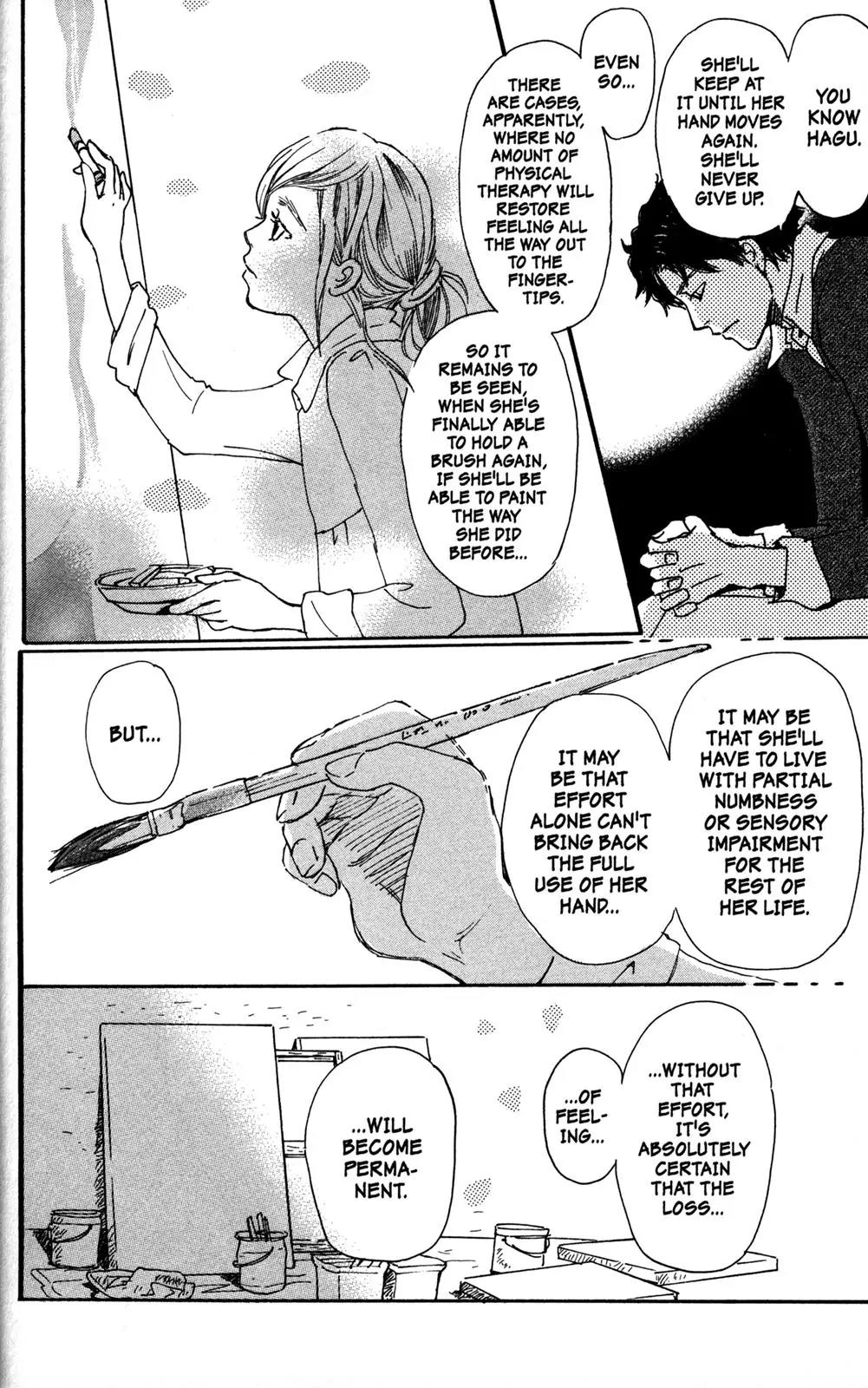 Hachimitsu to Clover Chapter 58 page 14 - Chapter 58