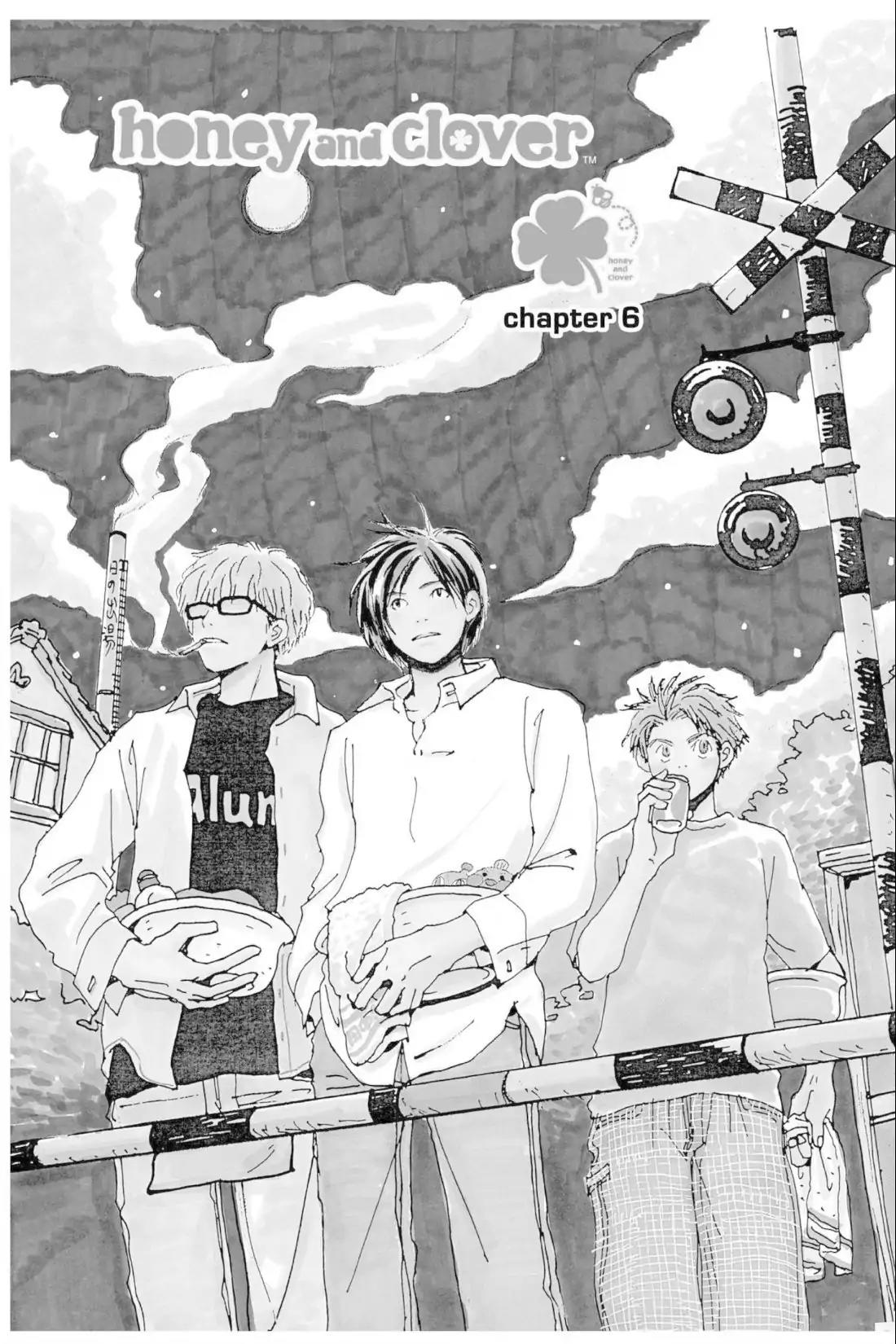 Hachimitsu to Clover Chapter 6 page 1 - Chapter 6