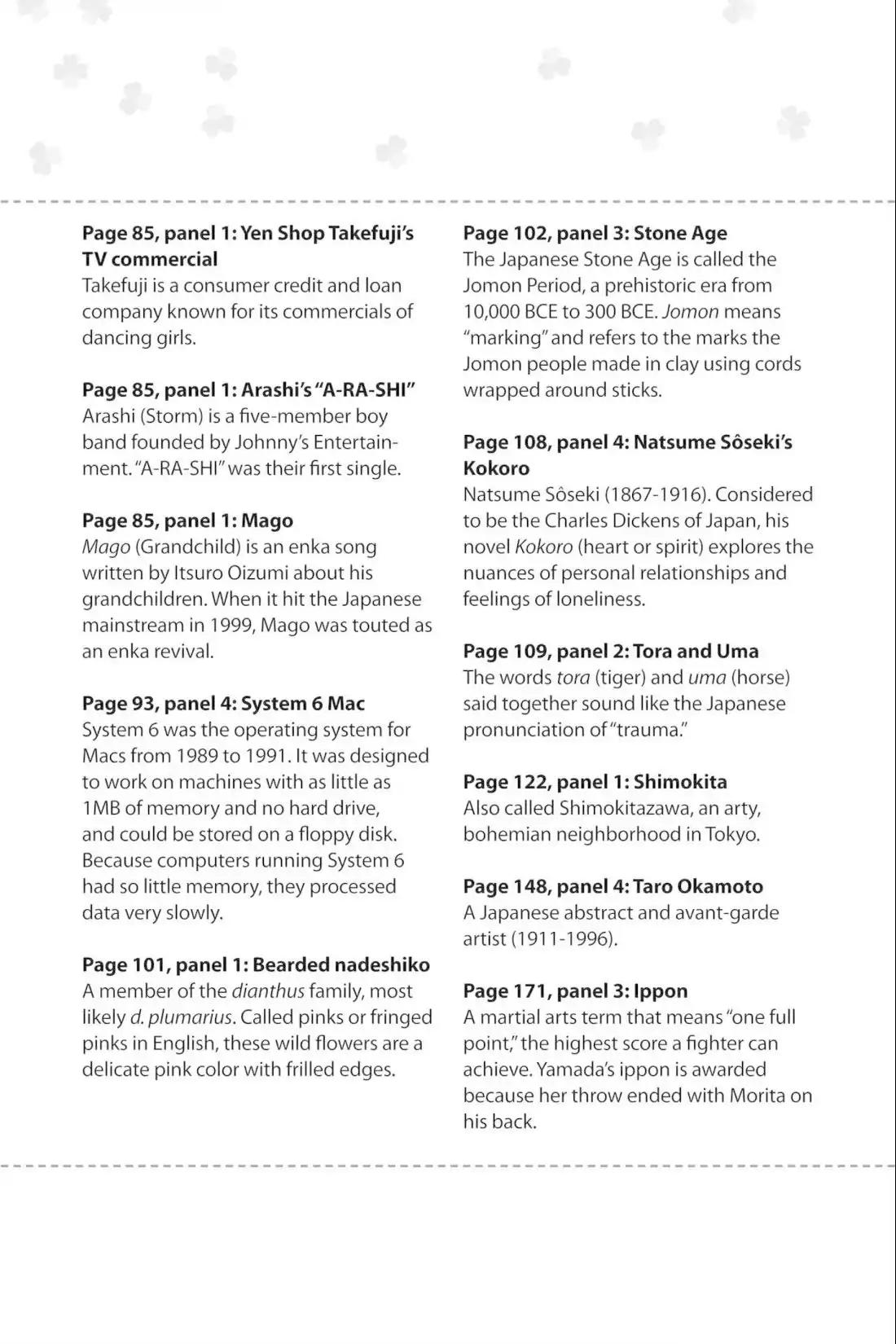 Hachimitsu to Clover Chapter 9.6 page 2 - Vol.1 Study Guide