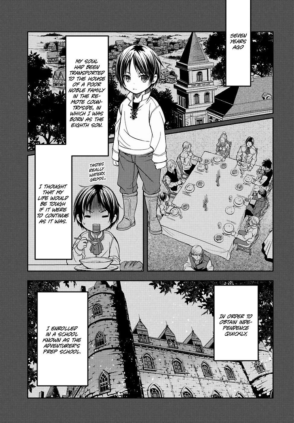 Hachinan tte, Sore wa Nai Deshou! Chapter 1 page 5 - Chapter 1