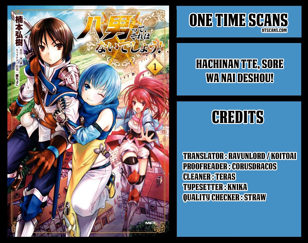 Hachinan tte, Sore wa Nai Deshou! Chapter 10 page 1 - Chapter 10