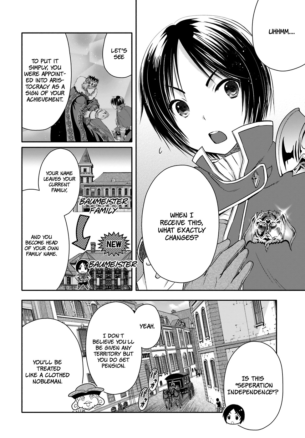 Hachinan tte, Sore wa Nai Deshou! Chapter 12 page 3 - Chapter 12: Reunion with Brother Erich