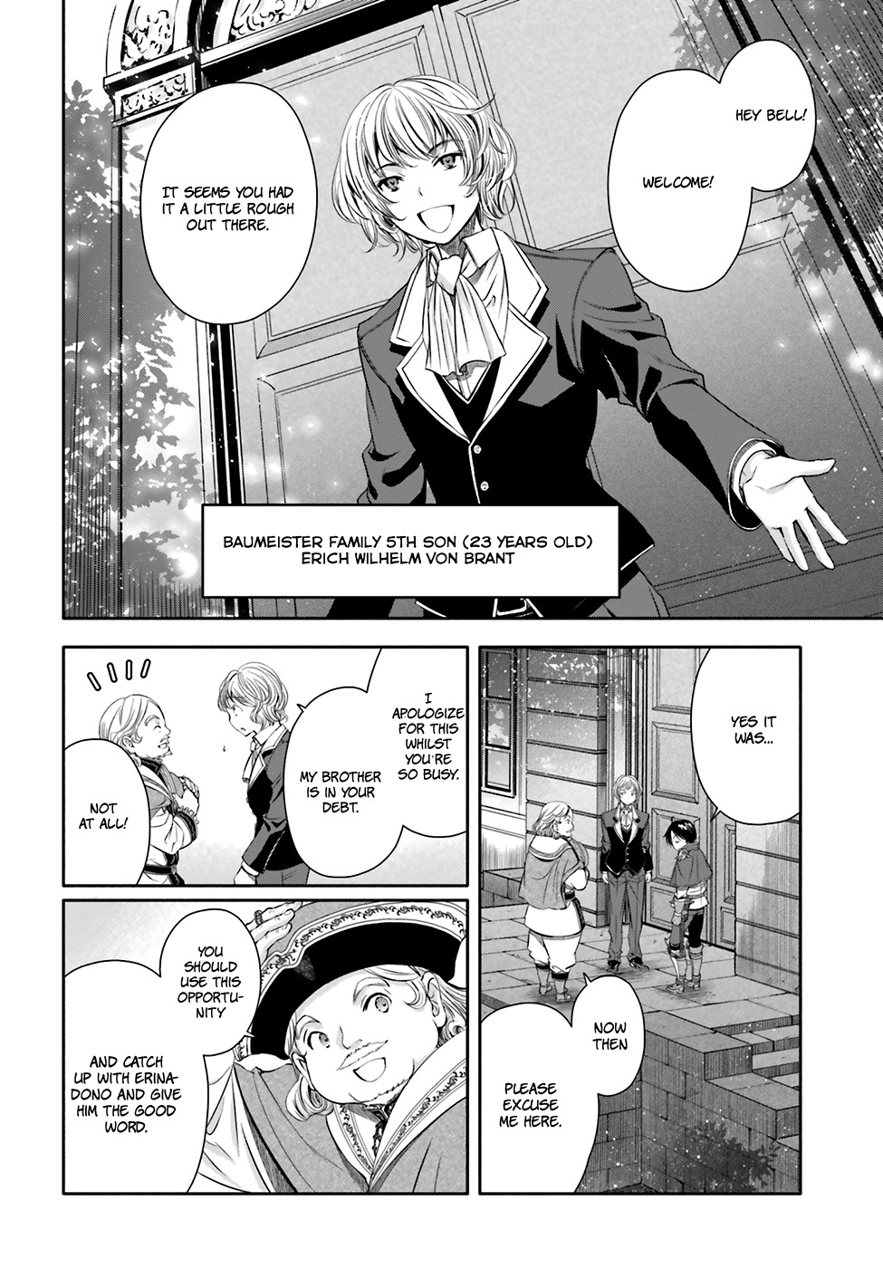 Hachinan tte, Sore wa Nai Deshou! Chapter 12 page 7 - Chapter 12: Reunion with Brother Erich