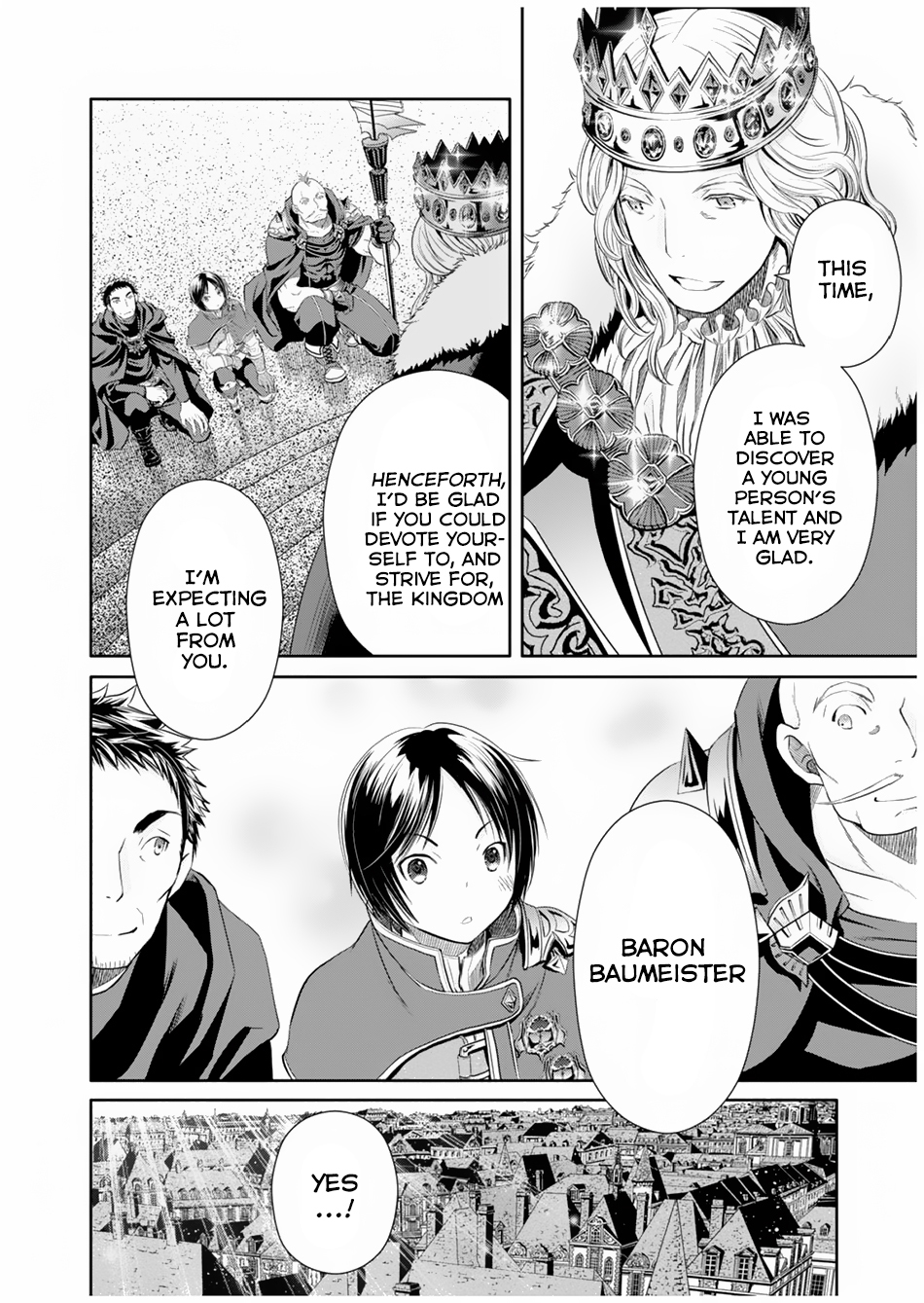 Hachinan tte, Sore wa Nai Deshou! Chapter 16 page 11 - Chapter 16: Baron Baumeister