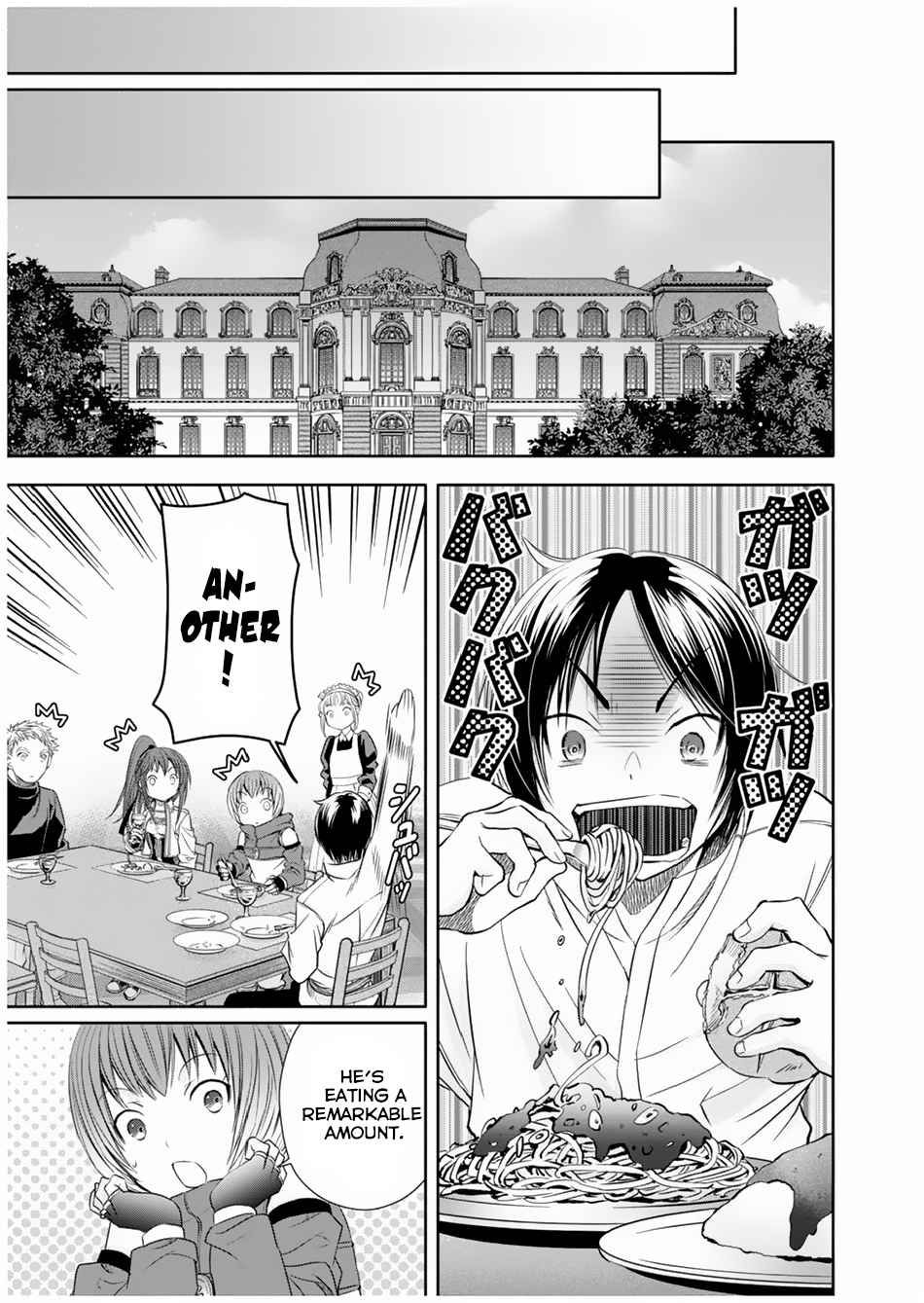Hachinan tte, Sore wa Nai Deshou! Chapter 16 page 12 - Chapter 16: Baron Baumeister