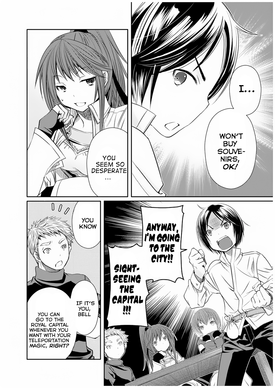 Hachinan tte, Sore wa Nai Deshou! Chapter 16 page 17 - Chapter 16: Baron Baumeister